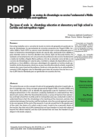 A Questão Da Escala No Ensino de Climatologia