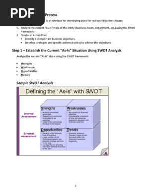 Generic Edittable Action Planning SWOT and MOST Worksheets1