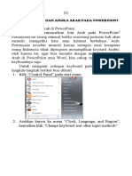 Setting Arabic Di PowerPoint PDF
