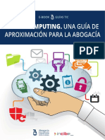 Cloud computing para abogados: guía sobre servicios en la nube