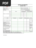 Monthly Safety Report Sample