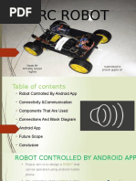 RC Robot: Made BY Rituraj Singh Raghav Submitted To Praval Gupta Sir