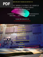 Automatic Speed Control of Vehicle at Different Zones Using Rfid Technology