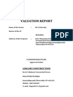 Valuation Report: Lingam Construction