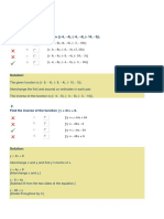 Inverse Functions Worksheet