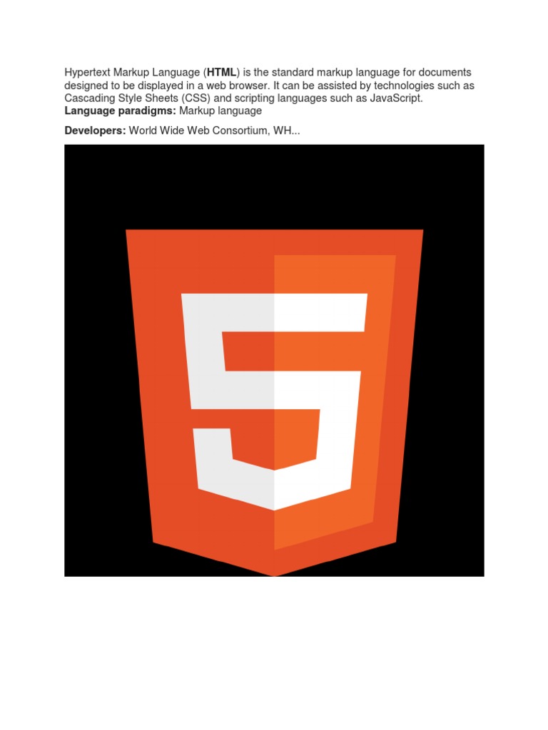 Introduction to HTML Basics | PDF