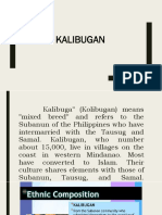 The Kalibugan Subanen: A Mixed Culture in the Philippines