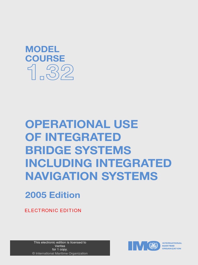 Operational Use Of Integrated Bridge System Including Integrated
