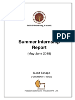 Final Report - Sumit Tonape