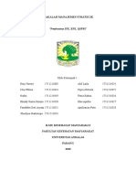 Makalah Fix Kelompok 1 Manajemen Strategik