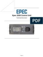 Epec 2038 Control Unit: Technical Document