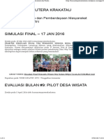 Komunitas Putera Krakatau - Gerakan Ekowisata Dan Pemberdayaan Masyarakat Lampung Selatan