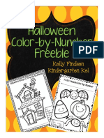 Halloween Color by Number 