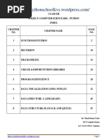 Revision Notes - Chapter 2 Python Revision Tour 2 - CBSE Computer ...