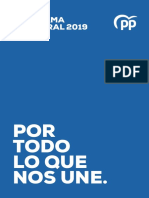 PP Programa Electoral 10-N 2019