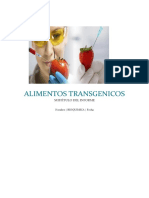 Alimentos Transgenicos