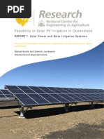 Usq Report Solar Power and Irrigation Systems