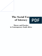 Social Uses of Literacy