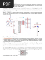 Operation of Leds: Led Interfacing To Microcontroller