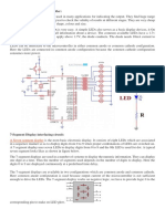 Operation of Leds: Led Interfacing To Microcontroller