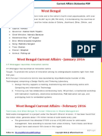 West Bengal Current Affairs 2016 (Jan-Dec) by AffairsCloud PDF