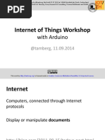 Internet of Things Workshop: With Arduino