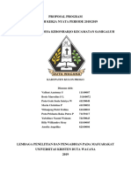 Proposal Program Kuliah Kerja Nyata Periode 2018/2019