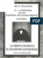 Vida y Ensenanza de Los Maestros Del Lejano Oriente - Volumen I