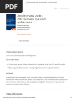 Java Interview Guide - 200+ Interview Questions and Answers (Video)