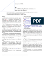 G44-99(2013) Standard Practice for Exposure of Metals and Alloys by Alternate Immersion in Neutral 3.5 % Sodium Chloride Solution.pdf