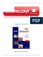 Public Administration by DR Sultan Khan PDF