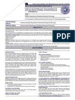 evaluation of toxicities