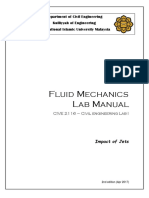 Fluid Mechanics Lab Manual