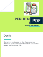 Perhitungan Dosis