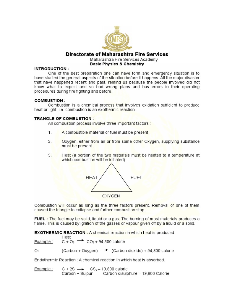 Physics and Chemistry of Combustion | PDF | Combustion | Fires