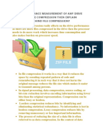 Q1. If Performance Measurement of Any Drive Depends On File Compression Then Explain Technology Behind File Compression?