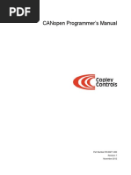 CANopen Programmer's Manual PDF