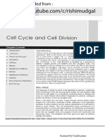 Cell Cycle and Division PDF
