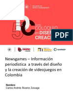 Newsgames en Colombia Carlos Andres Alvarez