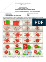 Orientaciones Para Elaborar La Flor y Los Corazones.