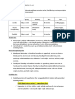 Unit 8-Fitt Training Plan For Client Carl