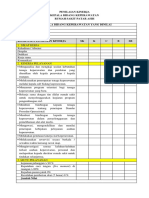 Formulir Penilaian Bidang Keperawatan