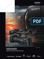 Hxr-Nx5U: Digital HD Video Camera Recorder