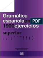 Demo Gramatica Espanola en 1900 Ejercicios Superior PDF