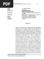 Acórdão Criminal Ricardo e Cláudia absolvição