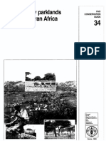 Agroforesty Parklands in Sub-Saharan Africa