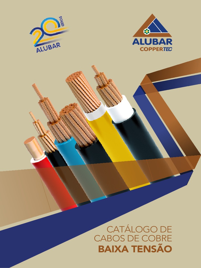 Catálogo de cabos elétricos de cobre de baixa tensão da Alubar Metais e ...