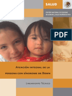 Atención Integral de La Persona Con SD PDF