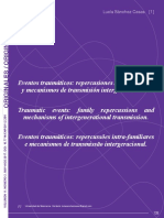 Eventos Traumáticos: Repercusiones Intrafamiliares y Mecanismos de Transmisión Intergeneracional.