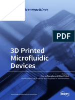 3D Printed Microfluidic Devices